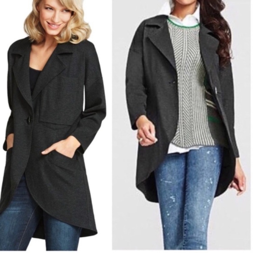 CAbi charcoal Lisbon jacket